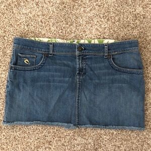 Rip Curl jean skirt 13